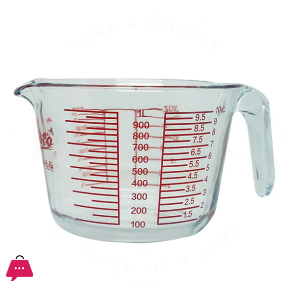 Presto Glass Measuring Cup Clear Measuring Jug Kitchen Baking Tools 500 & 1000ML