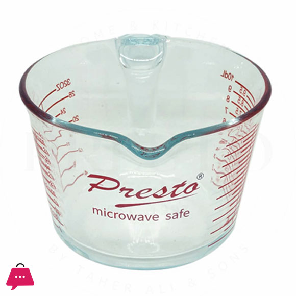 Presto Glass Measuring Cup Clear Measuring Jug Kitchen Baking Tools 500 & 1000ML