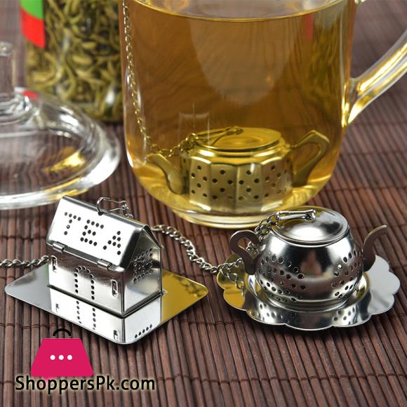 Cute Mini House Tea Infuser Stainless Steel Tea Strainer