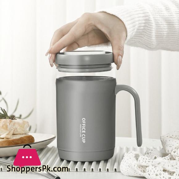 Office Covered Drinking Cup Thermal Insulation Coffee Cup