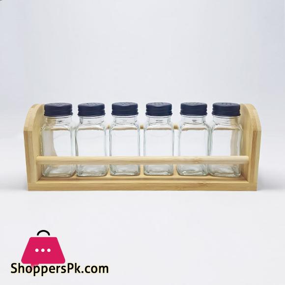 Spice Storage Jar Set 6-Pcs