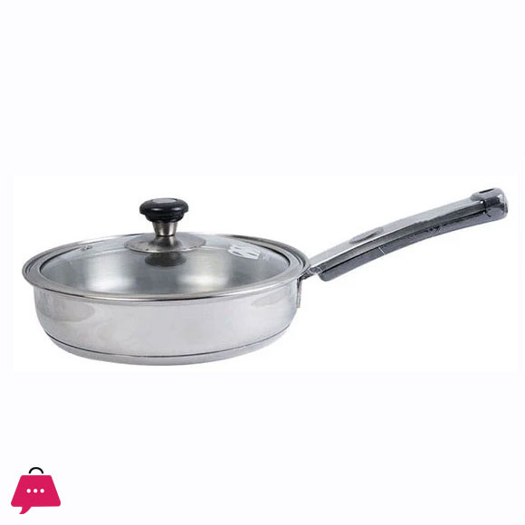 Alpha Stainless Steel Frypan 24 CM