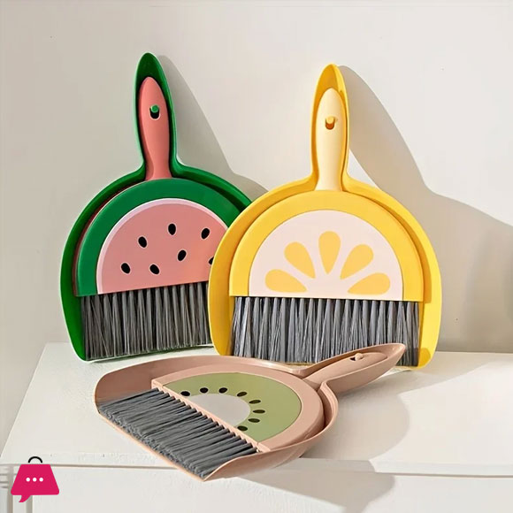 Portable Mini Cleaning Brush and Dustpan Set
