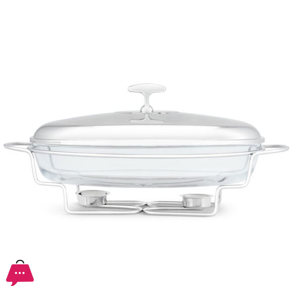 Priminox Oval Food Warmer Dish 3.2 Liter