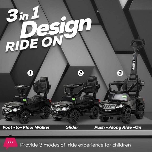 Range Rover Ride on Baby Push Car with Light Music