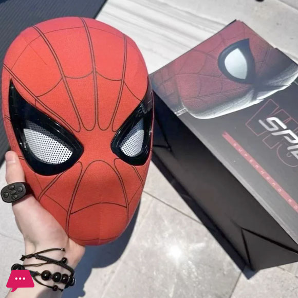 Spiderman Mask Ring Control Spiderman Mask with Wink Eyes