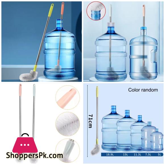 19LTR Water Can Cleaning Brush 360° Rotating Long Handle Cleaner Brush