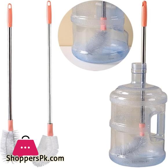 19LTR Water Can Cleaning Brush 360° Rotating Long Handle Cleaner Brush