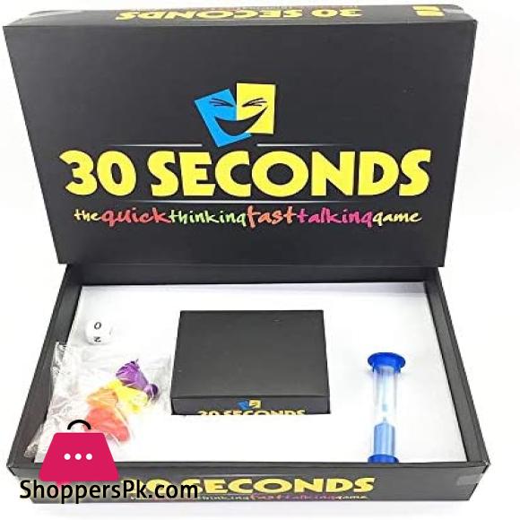 30 SECONDS Board Game Birthday Gift and Family Game
