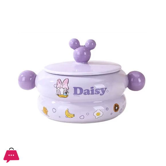 Disney Mickey Minnie Series Ceramic Tableware Cartoon Donald Duck Daisy New Home Bowl