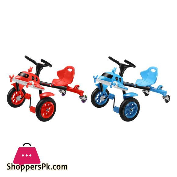 Drifting Go Kart Portable Classic Colorful Lights Adjustable Electric Go Kart Scooter for Kids 8-12 Years Old