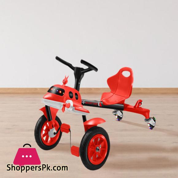 Drifting Go Kart Portable Classic Colorful Lights Adjustable Electric Go Kart Scooter for Kids 8-12 Years Old