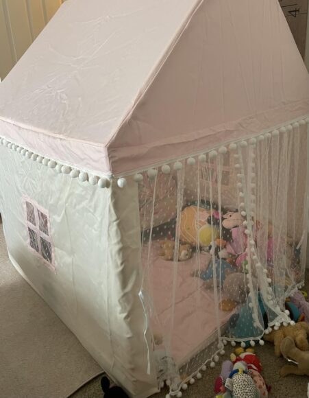 Shopino Castle Playhouse Tent Indoor Outdoor Play House Tent 22