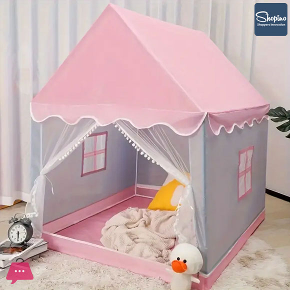 Shopino Dream Castle Playhouse Tent Indoor Outdoor Play House Tent