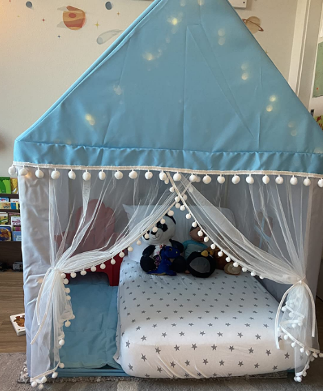 Shopino Castle Playhouse Tent Indoor Outdoor Play House Tent