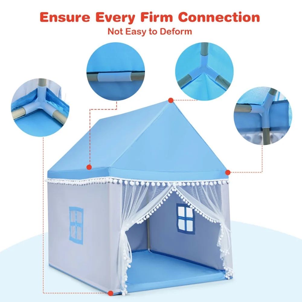 Shopino Dream Castle Playhouse Tent Indoor Outdoor Play House Tent