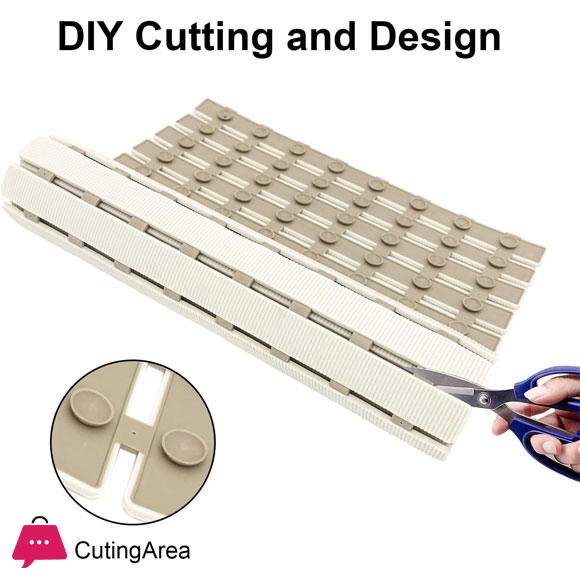Bath Tub Shower Mat Non Slip Bathtub Mats for Bathroom Anti Slip Shower Mat with Drain Hole