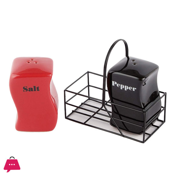 Ceramic 2 Pcs Salt and Pepper Shaker