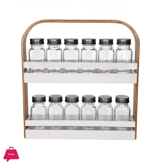 Danny Home 12 Spice jar Rack Holder