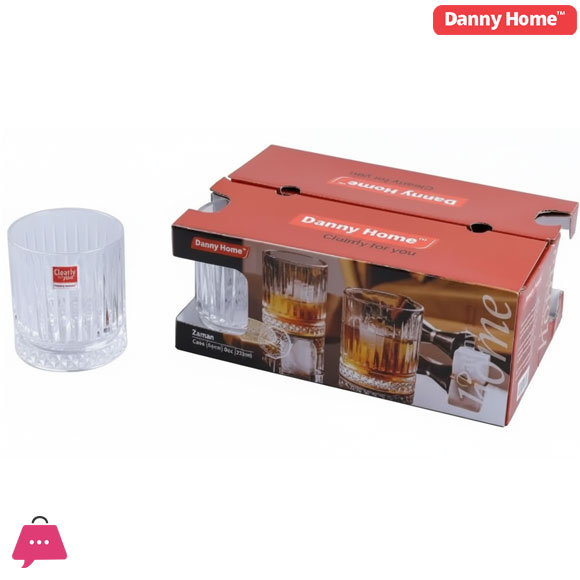 Danny Home Drinking Glass Pack of 6 - 225ml