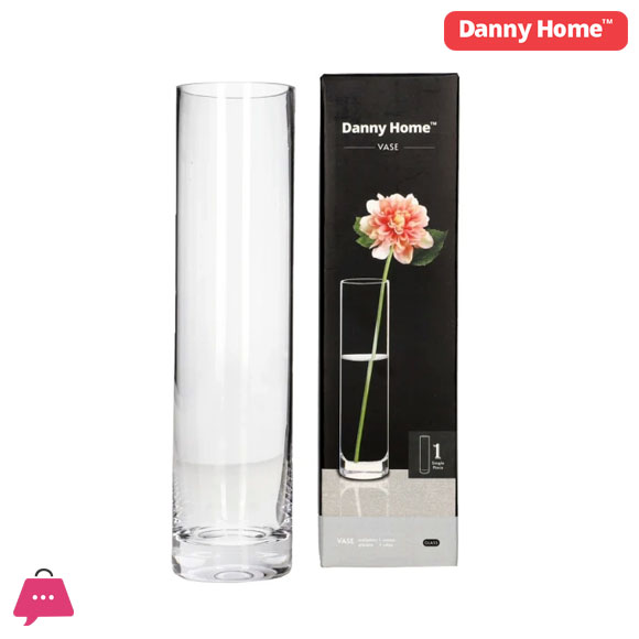 Danny Home Glass Plant Vase 20.1cm
