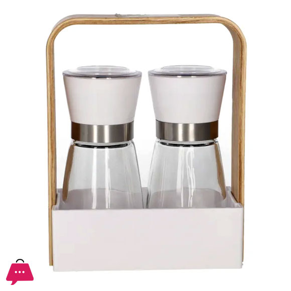 Danny Home Salt & Pepper Grinder Rack Holder