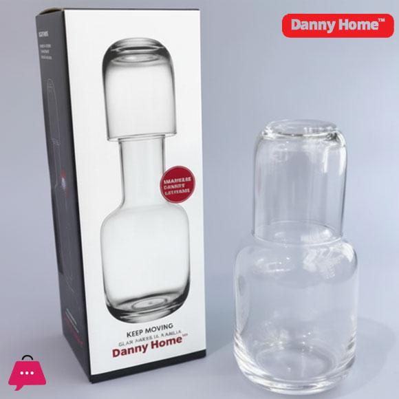 Danny Home Water Carafe & Tumbler Set 0.7L