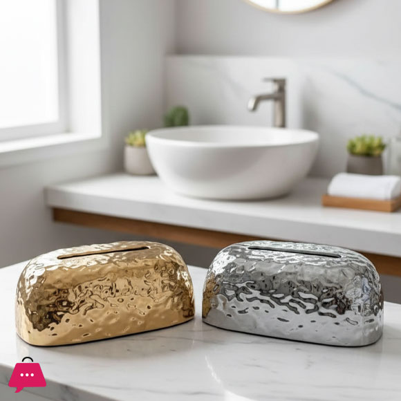 Luxury Acrylic Tissue Box Cover