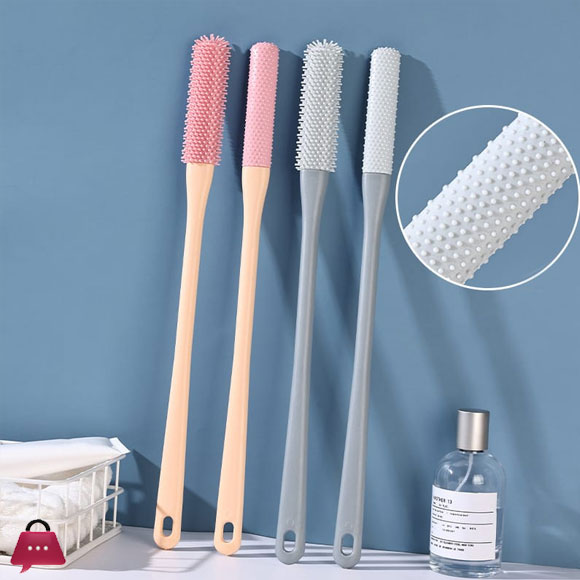 Toe Gap Cleaning Brush Foot Scrubber in Shower for All Young and Old 15.7 inch