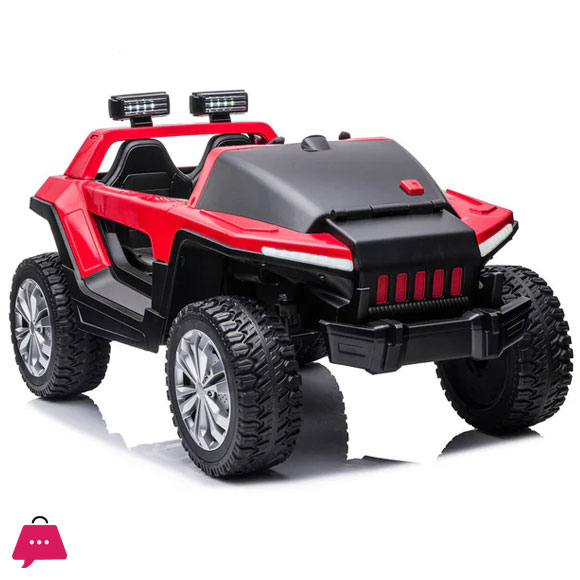 2-Seater Electric Ride-On Car for Kids with USB, Bluetooth, and MP3 24V Power