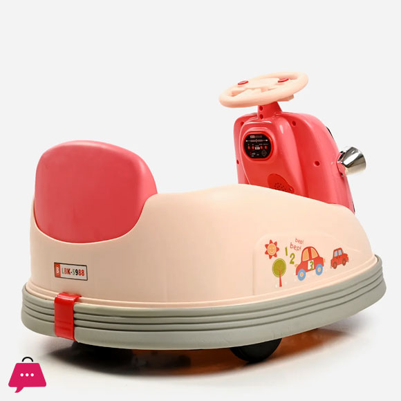 360 Degree Rotating Bumper Car For Kids