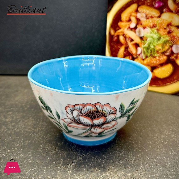 Brilliant Porcelain Serving Bowl 4.5Inch