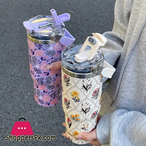 Sitarayuri Stainless Steel Thermo Bottle Keep Cold and Hot Thermal Water Bottle Tumbler 900ML