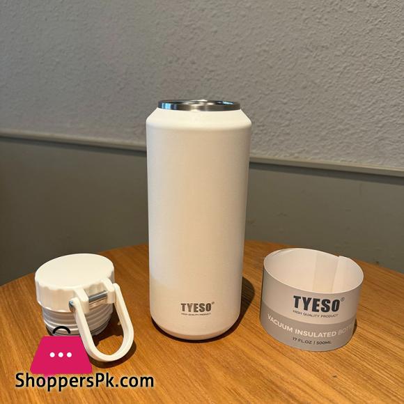 TYESO Vacuum Insulated Bottle Sports 304 Stainless Steel Hot and Cold Water Bottle