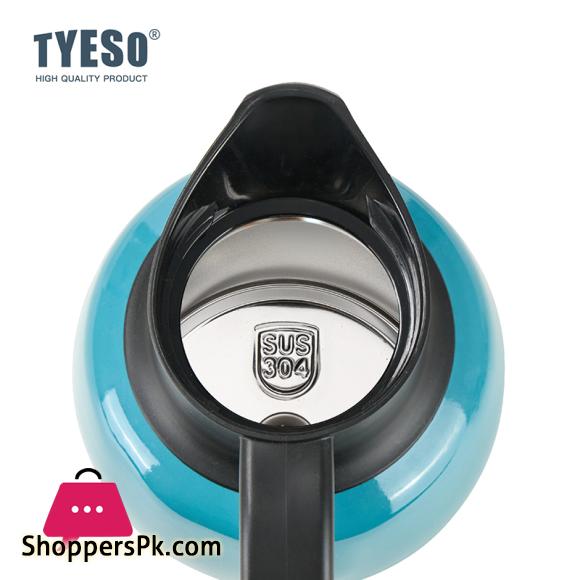 Tyeso Thermos Pot Insulated Stainless Steel Coffee Pot Suitable For Home /Office 1liter