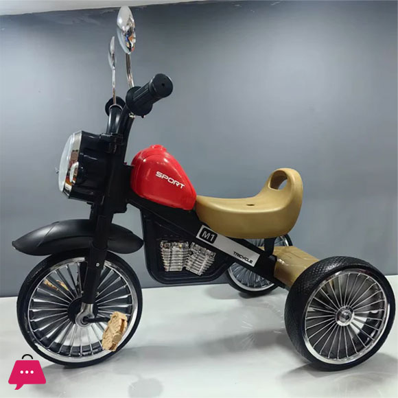 Childrens Tricycle with Front LED Lights BD254