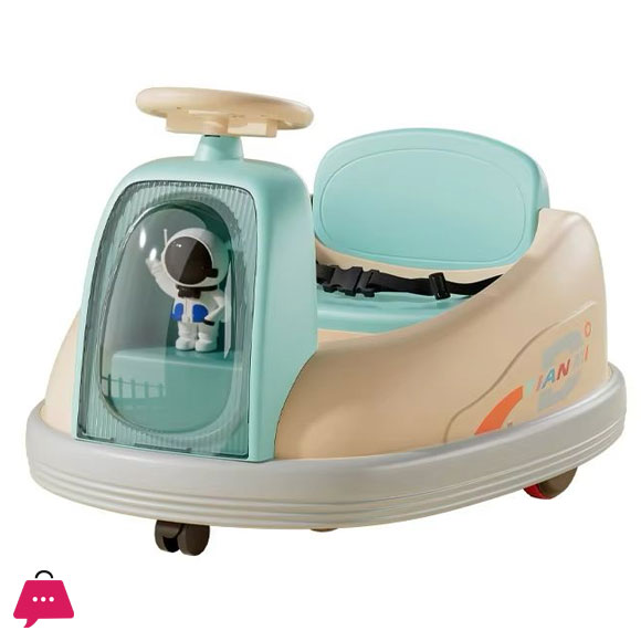 Childrens Bumper Car Rotating Kart Car Remote Control