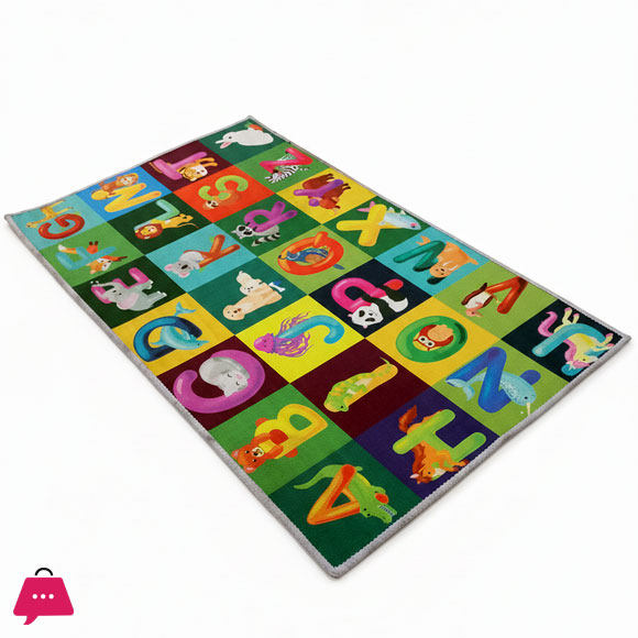 Space Pattern Play Mat Large Area Carpet Bedroom Playroom Floor Mat Perfect for Classroom Fun Educational Non Slip Activity Floor Mat