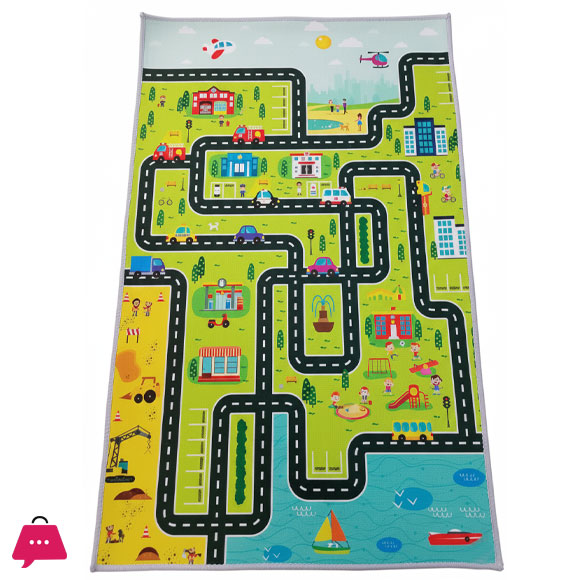 Space Pattern Play Mat Large Area Carpet Bedroom Playroom Floor Mat Perfect for Classroom Fun Educational Non Slip Activity Floor Mat