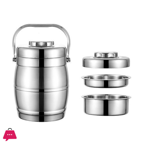 Stainless Steel Thermal Lunch Box Bento Lunch Box Stainless Steel Container with Lid
