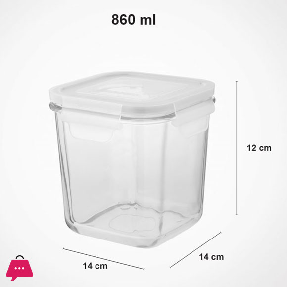 Limon Glass Containers with Lid