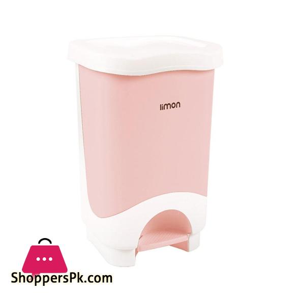 ORIGINAL LIMON Rectangle Dustbin With Pedal 16.5 Liters