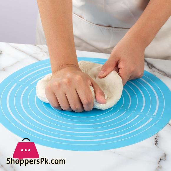 Round Silicone Baking Mat Non-slip Pastry Turntable Nonstick Dough Kneading Pad