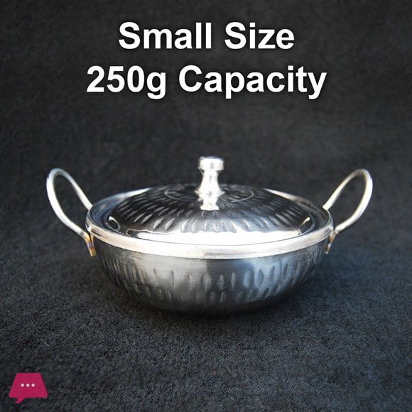 Steel Karahi Stainless Steel Serving Karahi