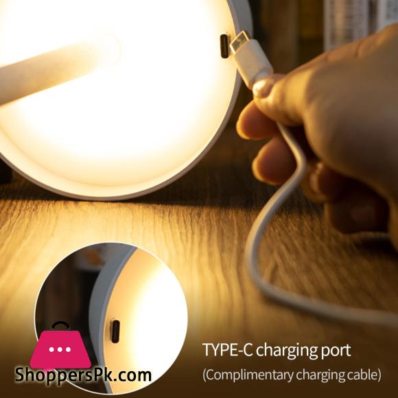 Table Lamp for Bedroom Rechargeable Wireless Touch Lamp 2 Steps Adjustable Lamp Touch Light