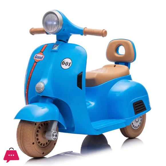 Childrens Electric Vespa Kids Bike Baby Toy for Driving Adventures for 3-6 Years