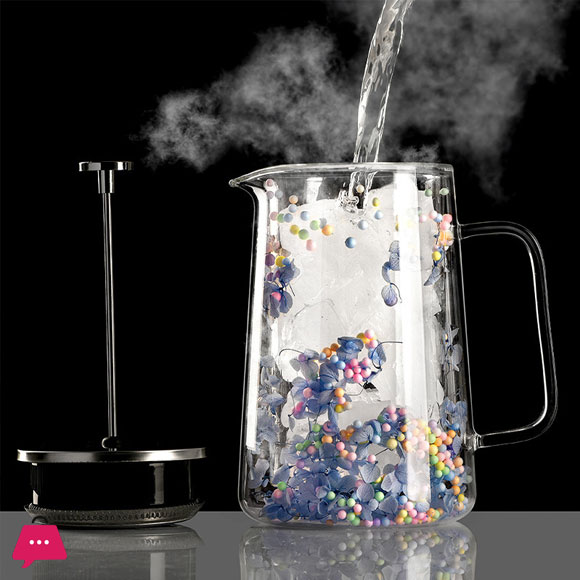 Double Wall French Press Coffee Maker Heat-Resistant Glass Teapot