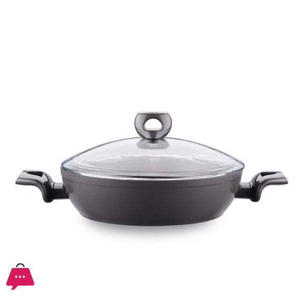 Korkmaz Nora Ceramic Low Casserole 28x7 cm A3935