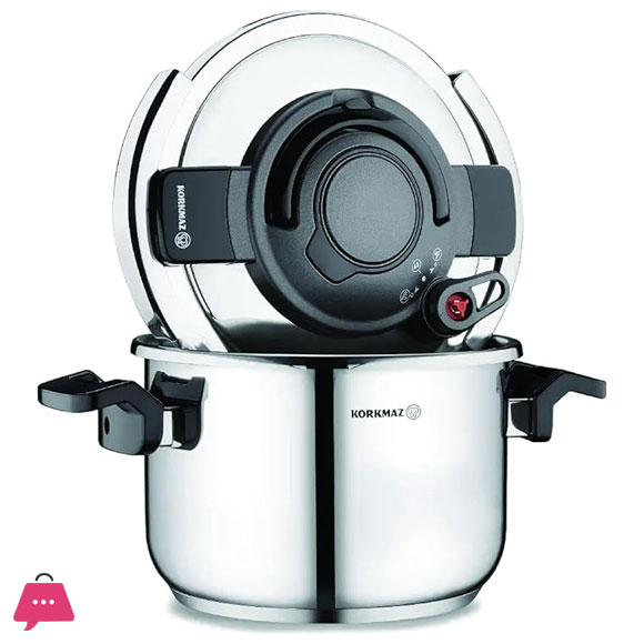 krokmaz A173-02 Alessa Pressure Cooker 10 Lt
