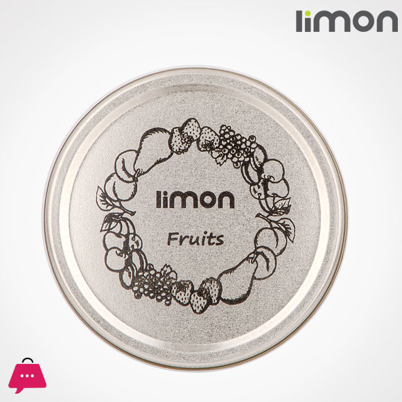 Limon Glass Jar with Steel Lid - Iran Made